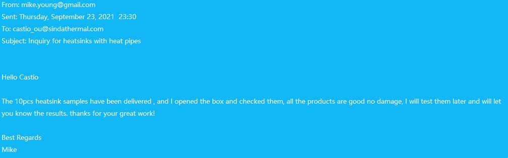 heatsink information heatsink information