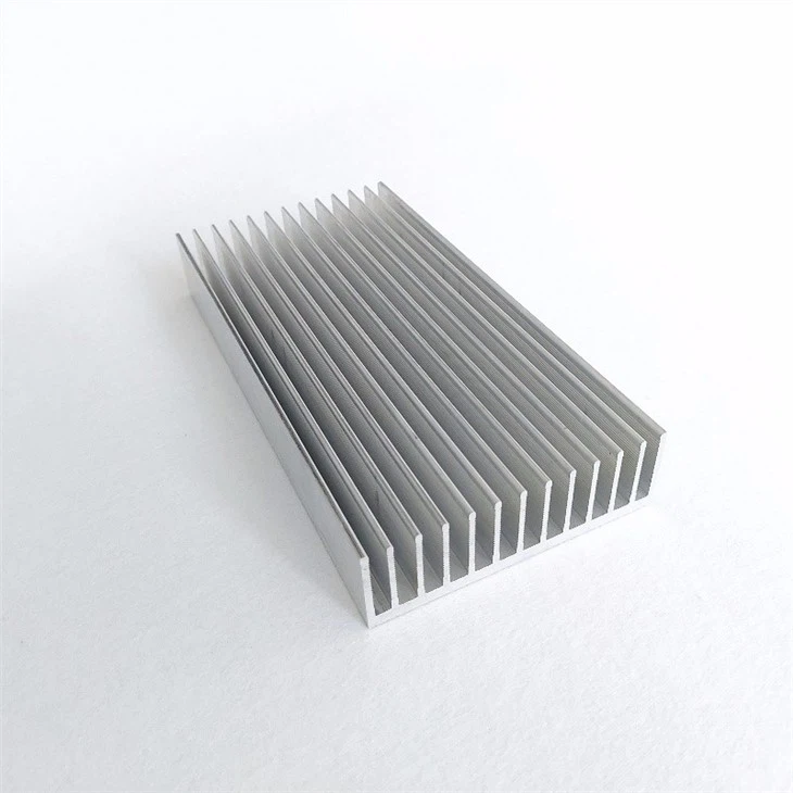 Aluminum Extruded Radiator With CNC Machining For Telecommunication