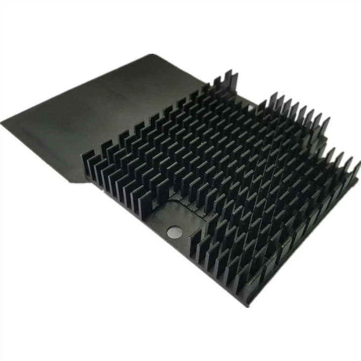 Aluminum Extruded Radiator With CNC Machining For Telecommunication