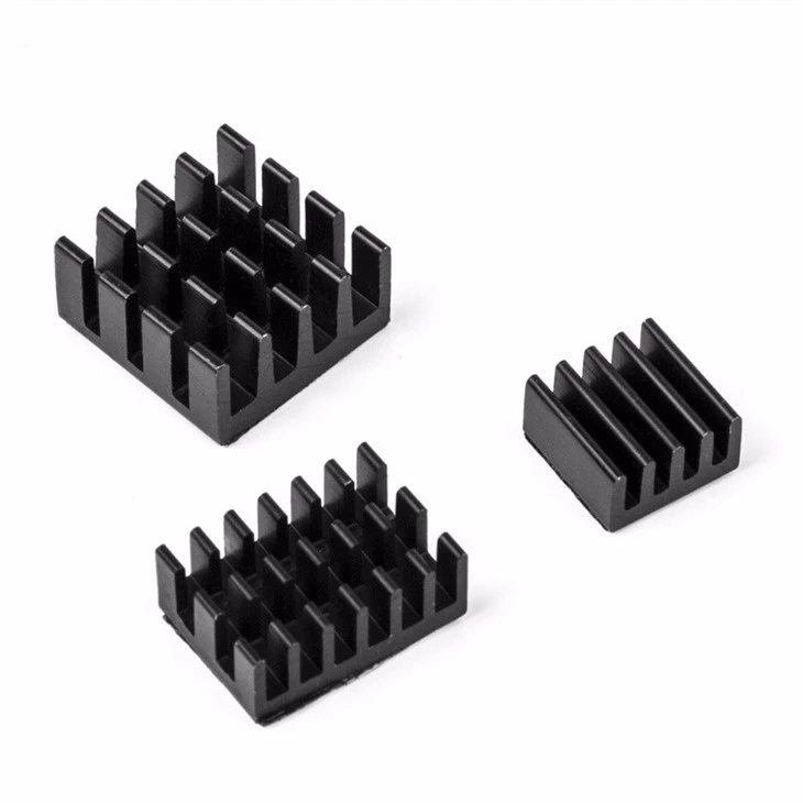 Anodized Aluminum Extruded Heatsinks