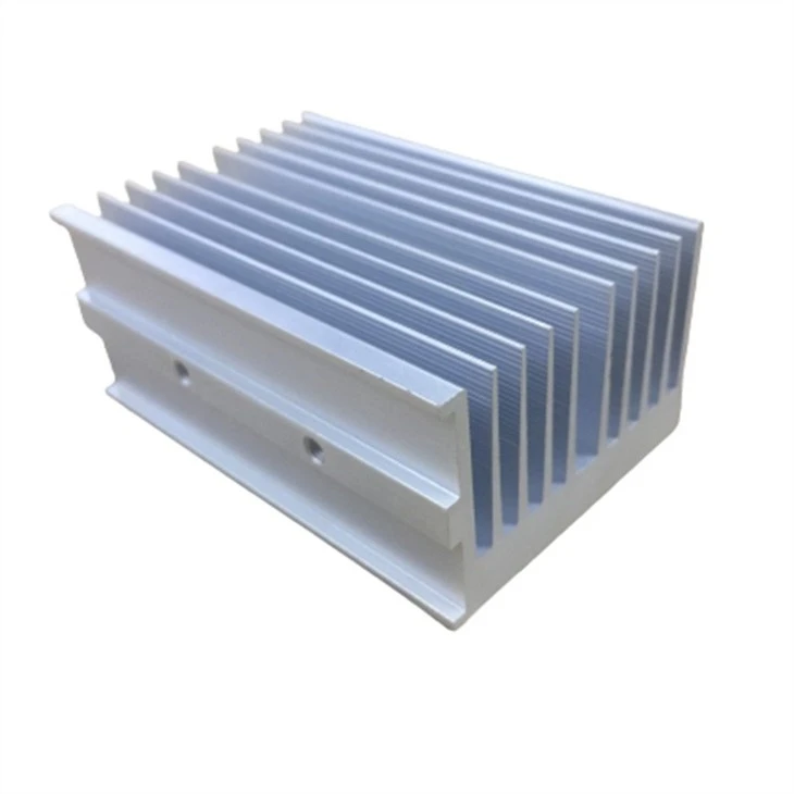 Clear Anodized Extruded Aluminum Radiator