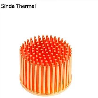 Bakreni hladni kovani cilindrični hladnjak