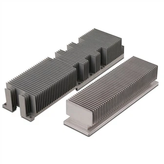 Veliki rashladni hladnjak s aluminijskim rebrima za inverter